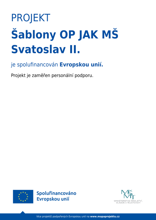  Šablony OP JAK MŠ Svatoslav II.
